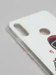 Вишнёвый чехол Honor 8A / 8A Prime / Huawei Y6 2019 / Y6 Prime 2019 с рисунком Игра в кальмара