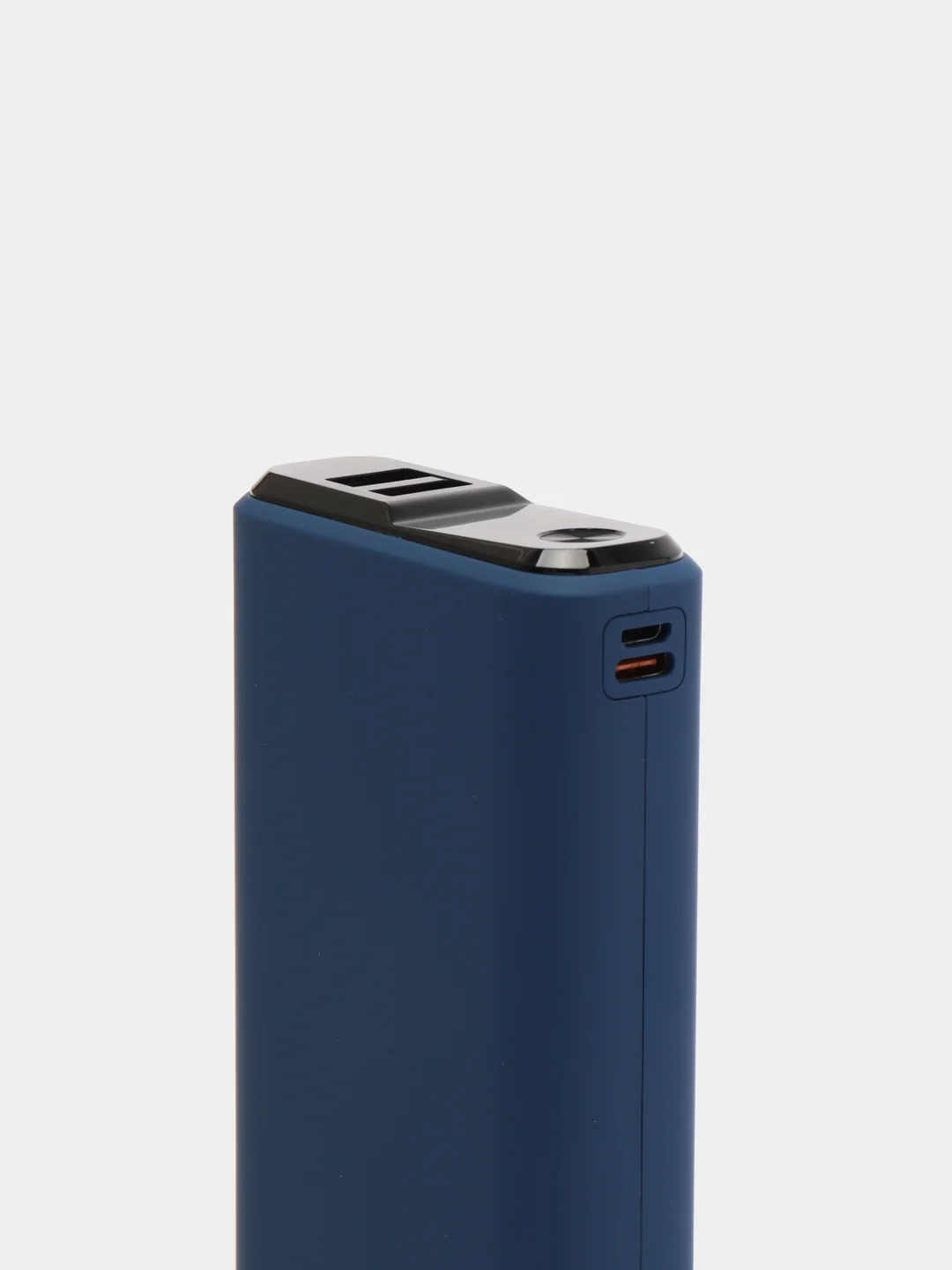 Синий внешний аккумулятор Olmio QS-20, 20000 mAh, с быстрой зарядкой
