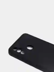 Черный чехол с защитой камеры и бархатом внутри TECNO SPARK 7