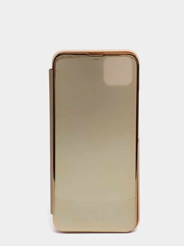 Зеркальный чехол-книжка с полупрозрачной панелью для Realme C11, 2020