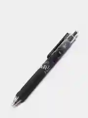 Серый наруто гелевая ручка  черная