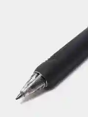 Серый наруто гелевая ручка  черная