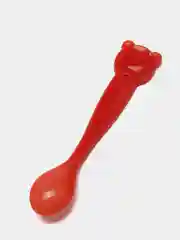 Алый детская ложка для кормления, с термоиндикатором
