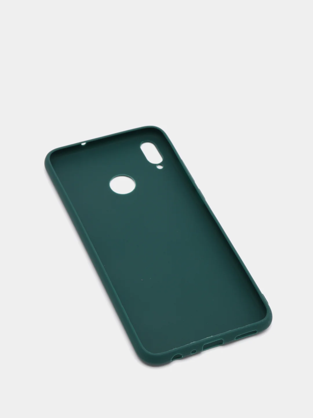 Зеленый чехол Huawei Honor 8X силиконовый цветной матовый (Хуавей Хонор 8Х)