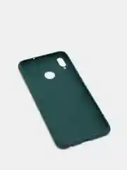 Зеленый чехол Huawei Honor 8X силиконовый цветной матовый (Хуавей Хонор 8Х)