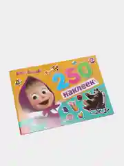 Белый альбомы 100-250 наклеек "Маша и Медведь"