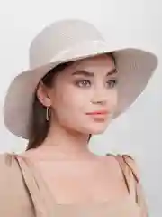 Молочный шляпа Leray "Ориана", хлопок, 56-58
