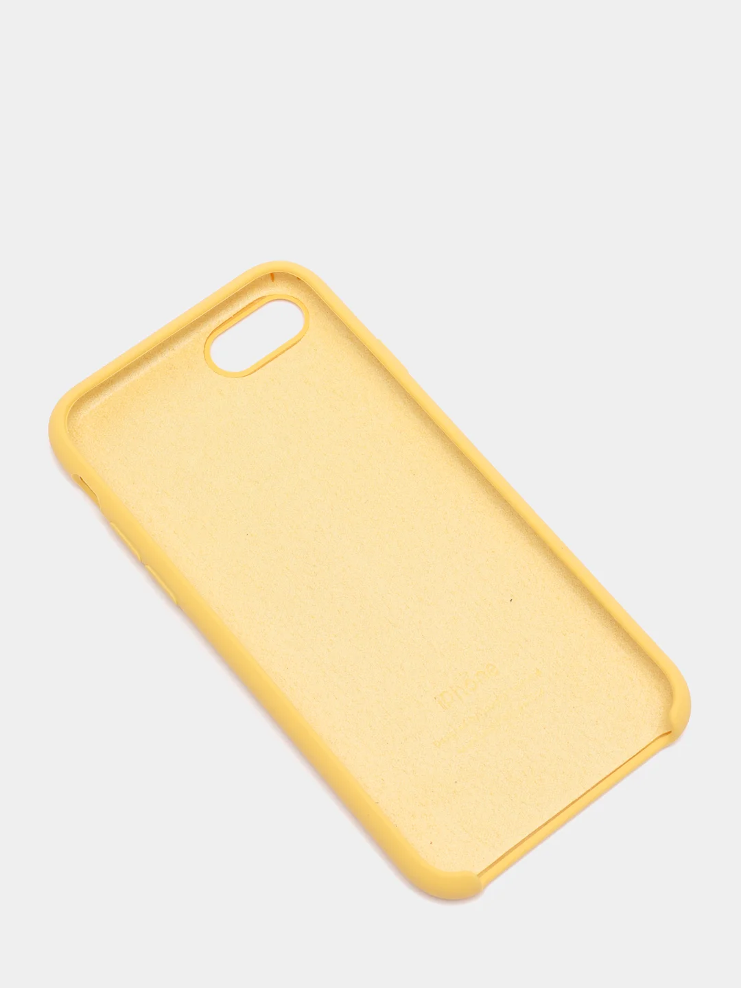 Желтый чехол iPhone X 5 5S SE 6 6S 6S Plus 7 8 7 Plus 8 Plus XS XR Silicone Case