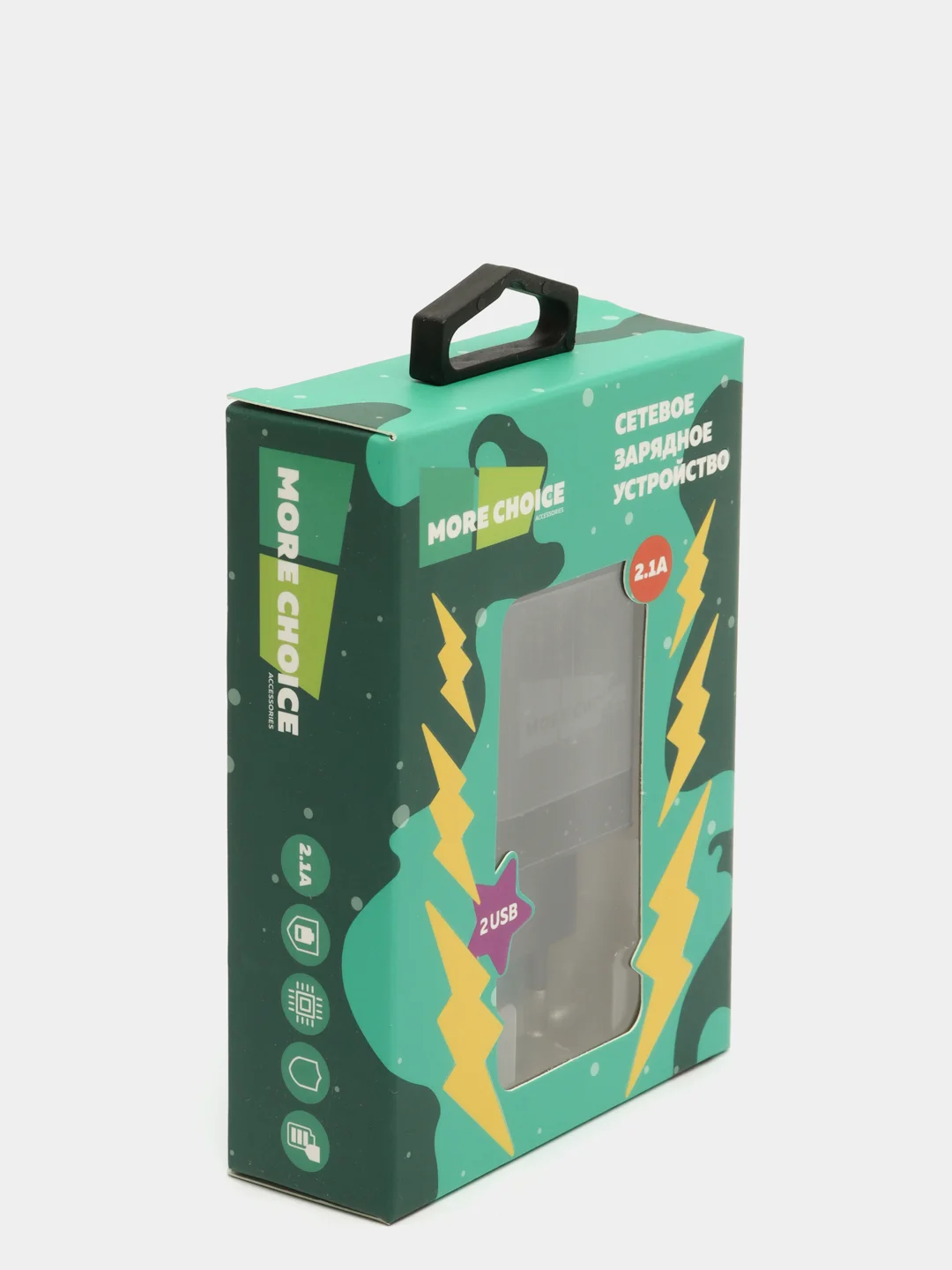 Черный сетевое зарядное устройство 2,1 А, Блок питания 2 USB, Зарядка, MC NC24
