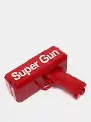 Красный игрушечное оружие детский пистолет денежный Деньгомет Super Money Gun стреляющий деньгами