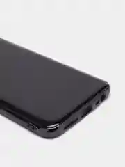 Черный чехол Xiaomi Redmi 8, Redmi 8A, Сяоми Редми 8, 8А цветной силиконовый с глянцевой рамкой