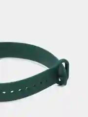 Зеленый ремешок для Mi Band 4, Mi Band 3, силиконовый