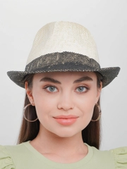 Шляпа LERAY "Аврора", рисовая солома, 56-58