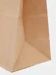 Пакет бумажный без ручек крафт прямое дно (10шт)