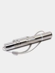 Лазерная указка 7 в 1 USB - Фонарь LED, Лазер, УФ-лампа, зарядка от USB, брелок