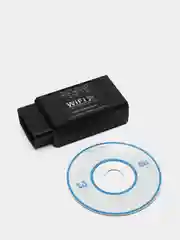 Черный сканер-адаптер Wi-Fi ELM327 OBD 2