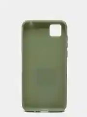 Зелёный хаки чехол для Honor 9S,  Huawei Y5p 2020 силиконовый цветной матовый