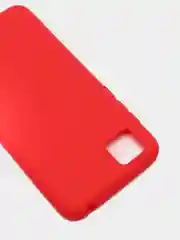 Красный чехол для Honor 9S,  Huawei Y5p 2020 силиконовый цветной матовый