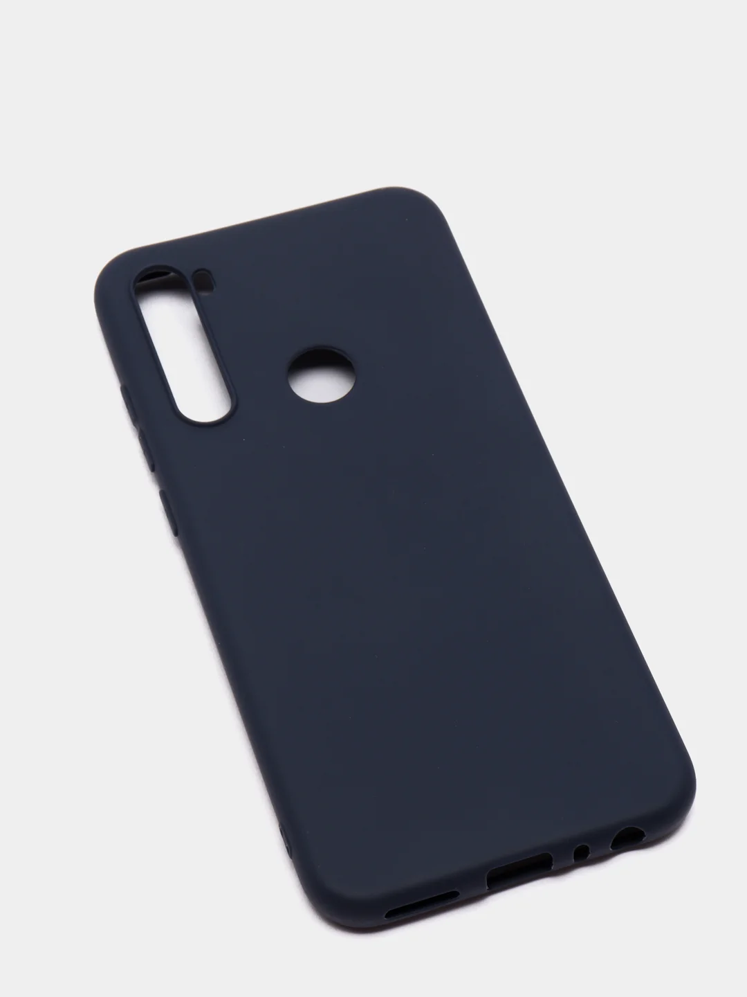 Темно-синий чехол для Honor 8S, 8S Prime, Huawei Y5 2019 силиконовый цветной матовый