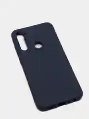 Темно-синий чехол для Honor 8S, 8S Prime, Huawei Y5 2019 силиконовый цветной матовый