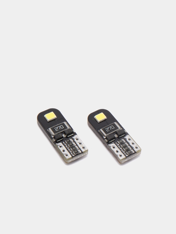 Габаритная светодиодная лампа T10 - w5w с 2-мя чипами SMD 3030