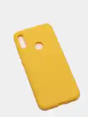 Желтый чехол Honor 8A, 8A Prime, Huawei Y6 2019, Y6 Prime 2019, Y6s силиконовый цветной матовый