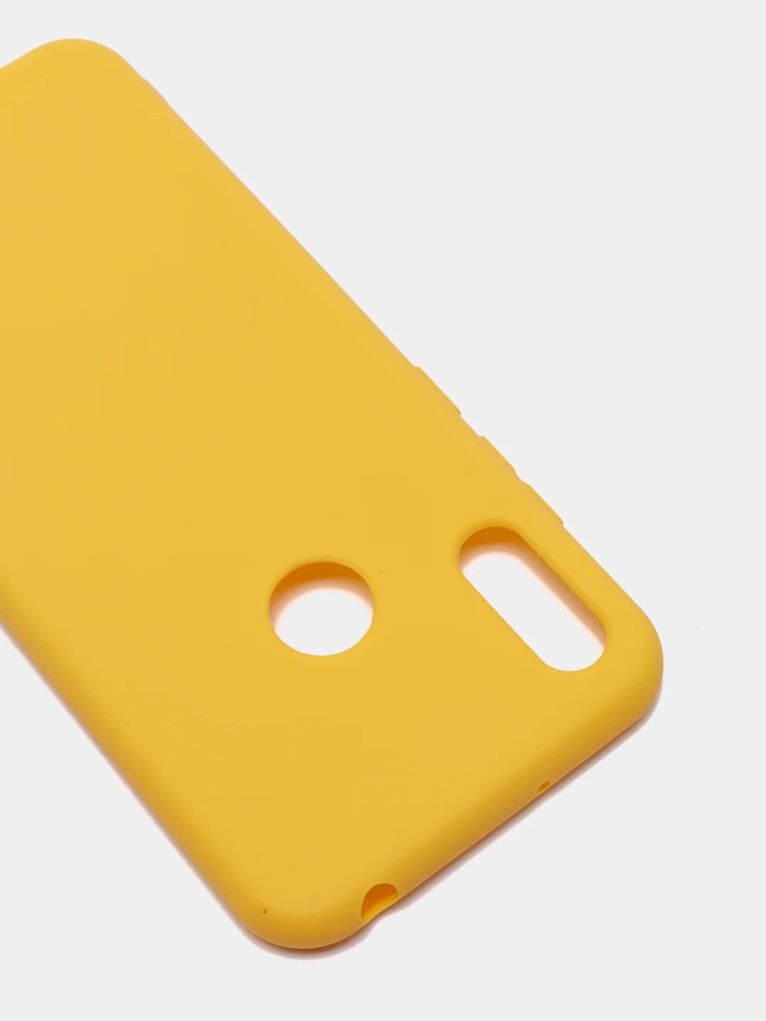 Желтый чехол Honor 8A, 8A Prime, Huawei Y6 2019, Y6 Prime 2019, Y6s силиконовый цветной матовый