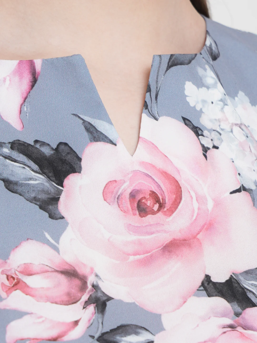 Серый платье 1001DRESS