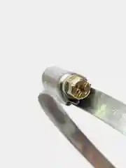 Хомут червячный, оцинкованный, все размеры