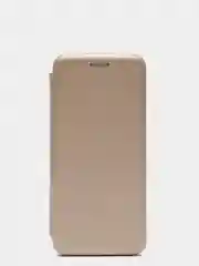Золотой чехол-книга Samsung S9/ S9+ / j6 2018 / J3 2016 J4 plus
