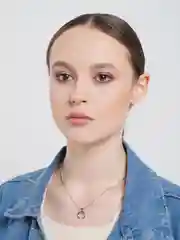 Серый металлик цепочка с подвеской на шею