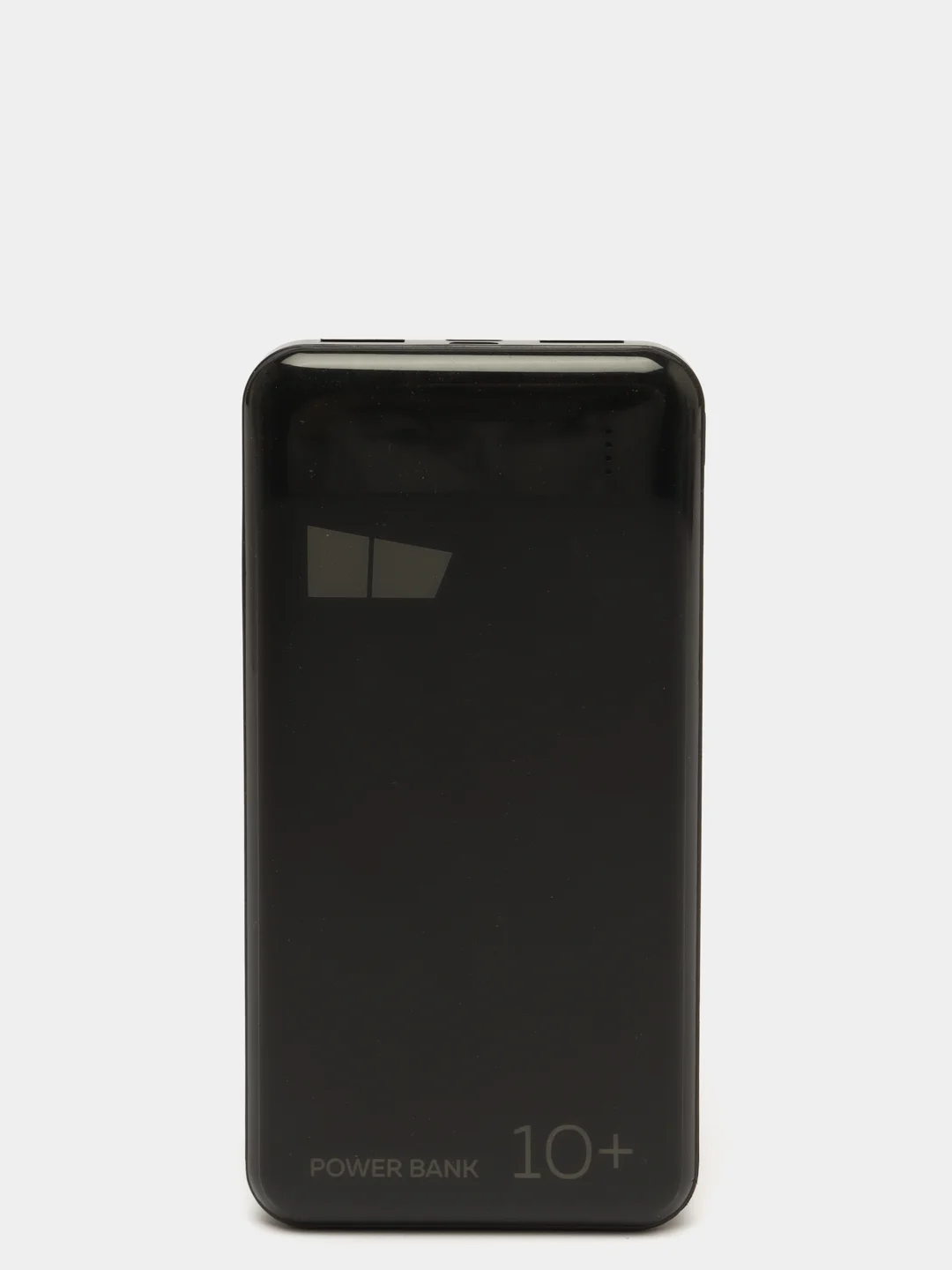 Черный внешний аккумулятор 10000 mAh, 2 USB 2.1A, Micro USB, Type-C, MС PB33-10