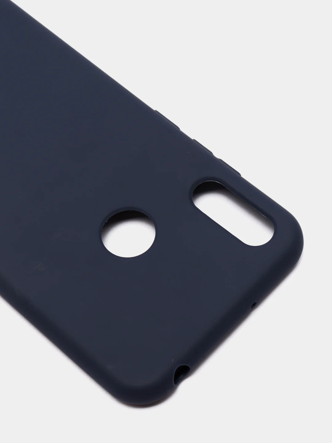 Темно-синий чехол Honor 8A, 8A Prime, Huawei Y6 2019, Y6 Prime 2019, Y6s силиконовый цветной матовый