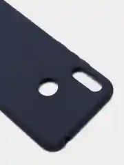 Темно-синий чехол Honor 8A, 8A Prime, Huawei Y6 2019, Y6 Prime 2019, Y6s силиконовый цветной матовый