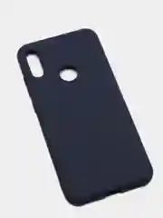 Темно-синий чехол Honor 8A, 8A Prime, Huawei Y6 2019, Y6 Prime 2019, Y6s силиконовый цветной матовый