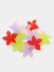 Конфетный бусины цветы акриловые матовые 26 мм, 10 гр