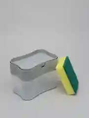 Кухонный диспенсер для моющего средства, с губкой, 2 в 1