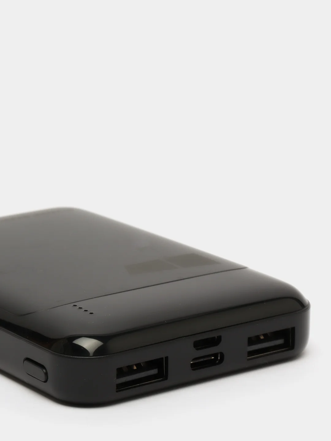 Черный внешний аккумулятор 5000 mAh 2USB 2.1A, Micro USB/Type-C, MC PB33-05