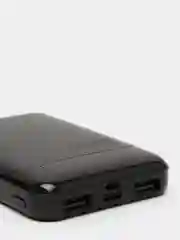 Черный внешний аккумулятор 5000 mAh 2USB 2.1A, Micro USB/Type-C, MC PB33-05