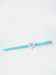 Голубой часы детские, с силиконовым ремешком