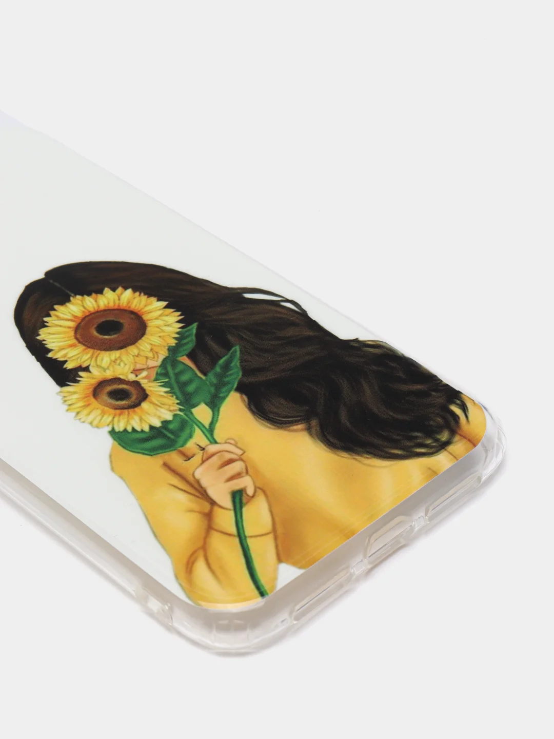 Горчичный чехол Apple iPhone 11 чехол силиконовый с рисунком