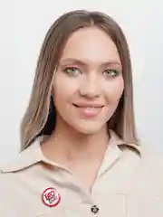 Красный значок "Бро, мути добро!", 37 мм