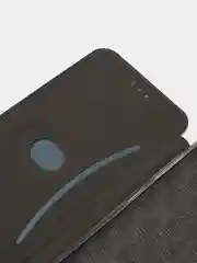 Синий чехол-книжка на Samsung Galaxy A8 2018, Самсунг Галакси А8 2018