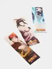 Набор книжных закладок по аниме "Naruto", 10 штук