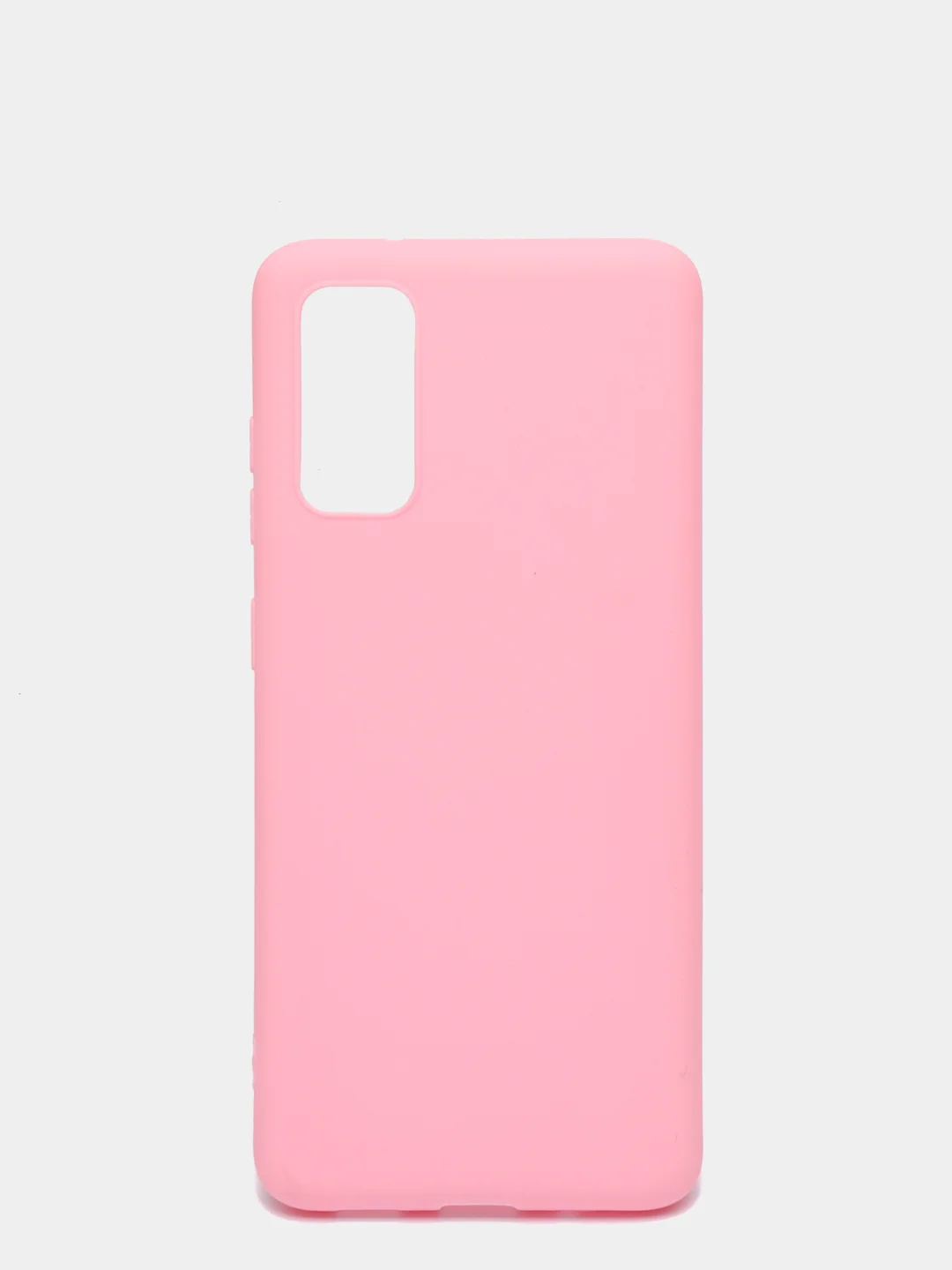 Розовый чехол Samsung Galaxy S20, Самсунг Галакси С20 силиконовый