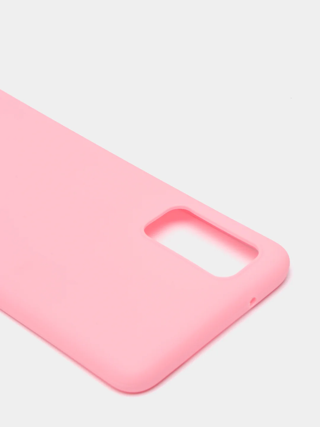 Розовый чехол Samsung Galaxy S20, Самсунг Галакси С20 силиконовый