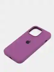 Пурпурный чехол Silicone Case для iPhone 13 Pro с закрытым низом