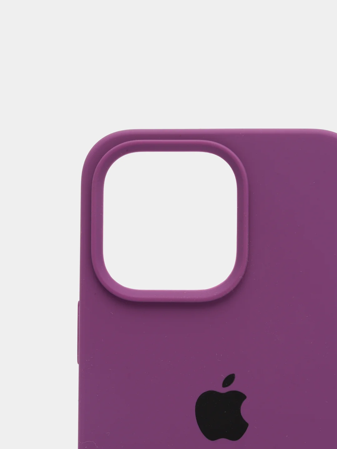 Пурпурный чехол Silicone Case для iPhone 13 Pro с закрытым низом