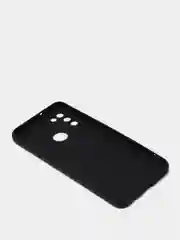 Угольный чехол силиконовый Huawei Honor 9A (Хуавей Хонор 9А), цветной, матовый