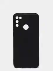 Угольный чехол силиконовый Huawei Honor 9A (Хуавей Хонор 9А), цветной, матовый